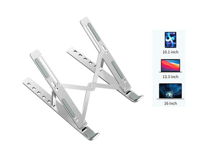 Stojalo za prenosnik, 10"-15.6'', aluminij, Ewent EW1266