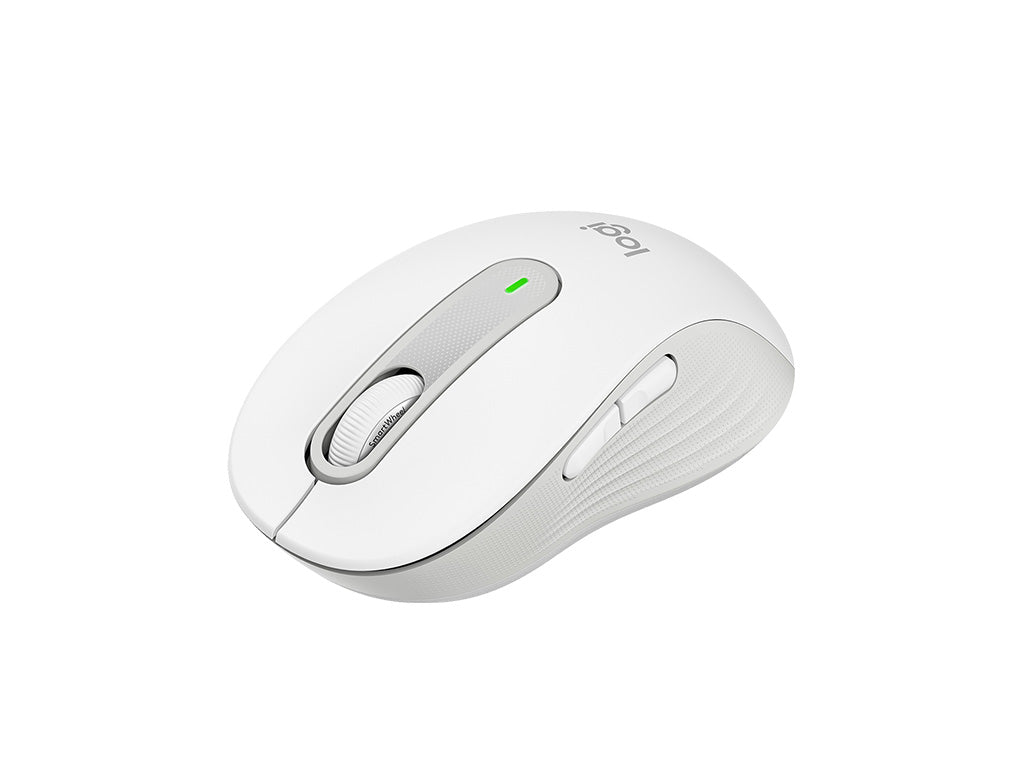 Miška Logitech Signature M650, Bluetooth, bela