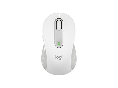 Miška Logitech Signature M650, Bluetooth, bela