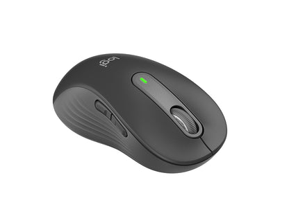 Miška Logitech Signature M650, velikost L, Bluetooth, LEFT, grafitna barva