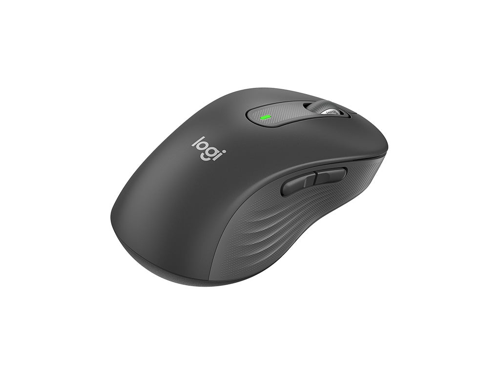 Miška Logitech Signature M650, velikost L, Bluetooth, LEFT, grafitna barva