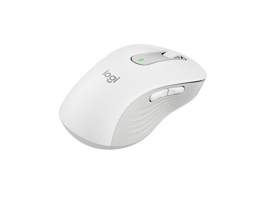 Miška Logitech Signature M650, velikost L, Bluetooth, LEFT,  bela