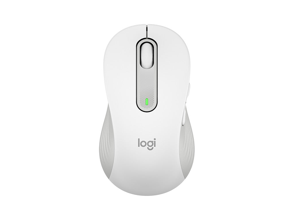 Miška Logitech Signature M650, velikost L, Bluetooth, LEFT,  bela
