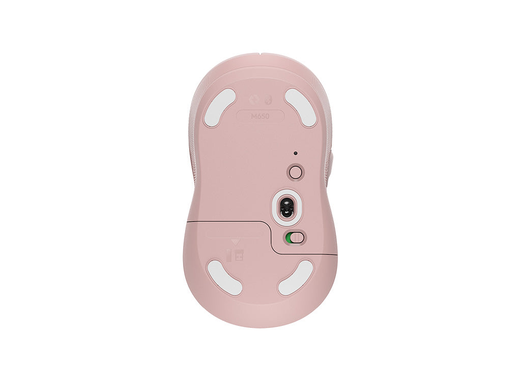 Miška Logitech Signature M650, Bluetooth, roza