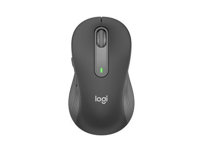 Miška Logitech Signature M650, velikost L, Bluetooth, grafitna barva
