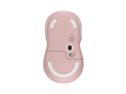 Miška Logitech Signature M650, velikost L, Bluetooth, roza