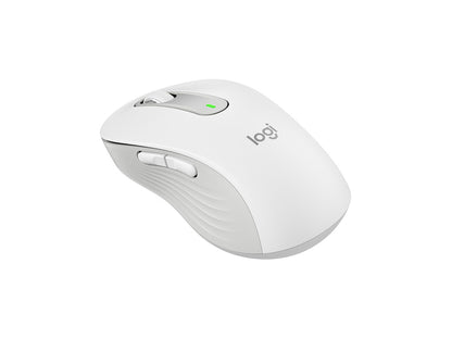 Miška Logitech Signature M650, velikost L, Bluetooth, bela