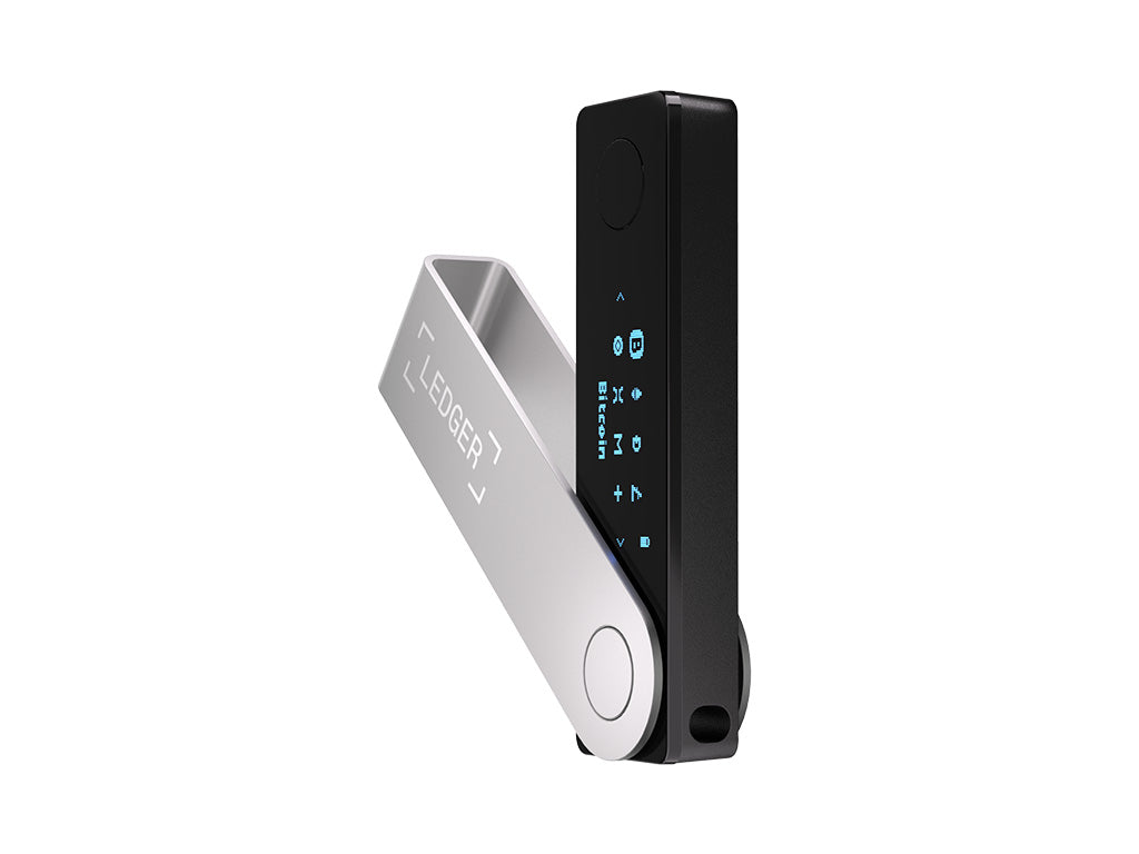 Ledger Nano X, denarnica za Bitcoin in druge kriptovalute, Onyx Black