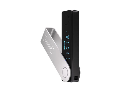 Ledger Nano X, denarnica za Bitcoin in druge kriptovalute, Onyx Black