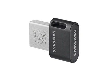 USB ključek Samsung FIT Plus, 256GB, USB 3.1, 400 MB/s, siv