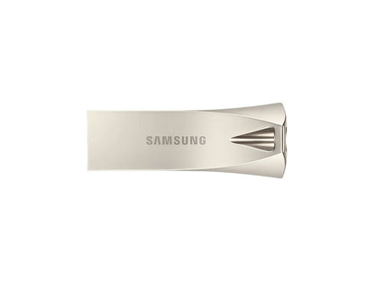 USB ključek Samsung BAR Plus, 256GB, USB 3.1 400 MB/s, srebrn