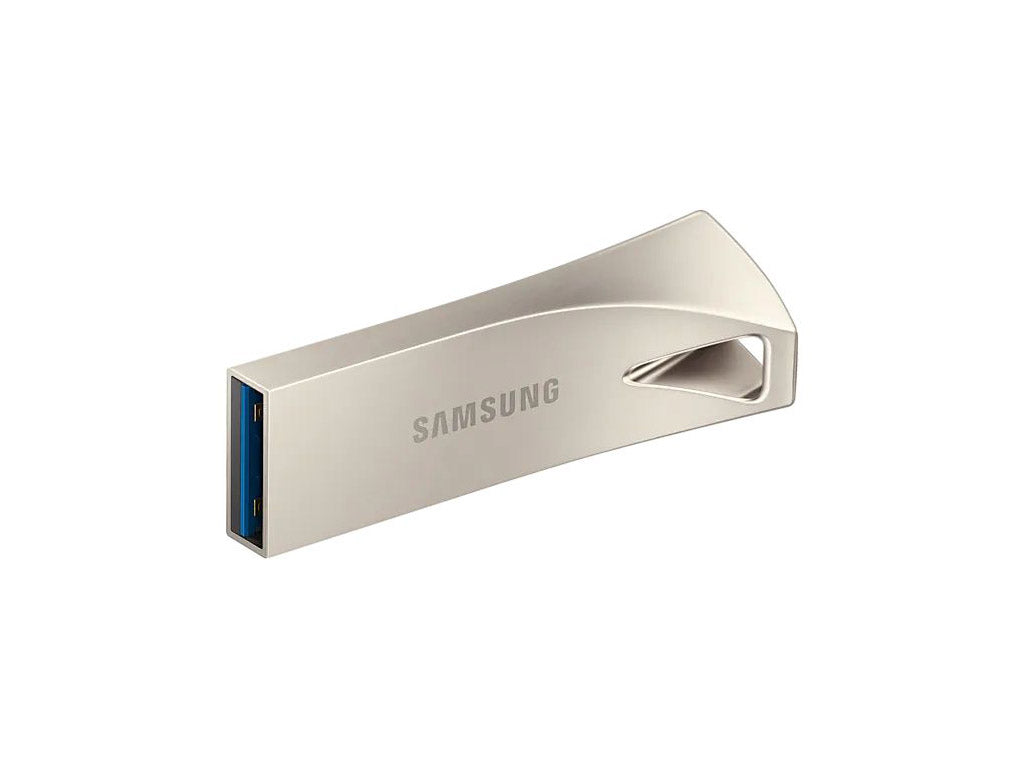 USB ključek Samsung BAR Plus, 256GB, USB 3.1 400 MB/s, srebrn