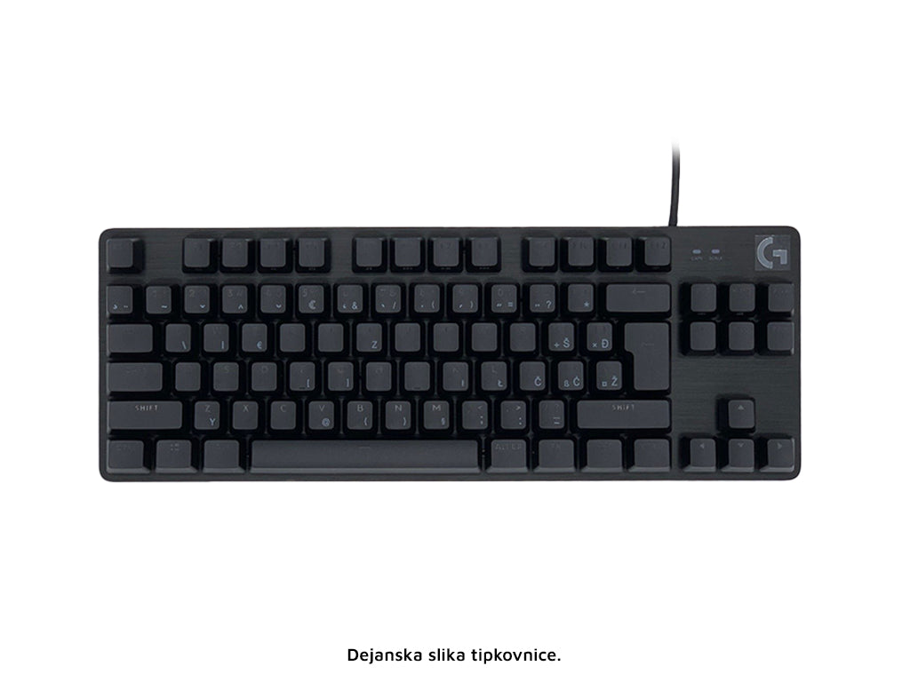 Tipkovnica Logitech G413 TKL SE, USB, SLO t.
