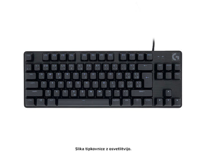 Tipkovnica Logitech G413 TKL SE, USB, SLO t.