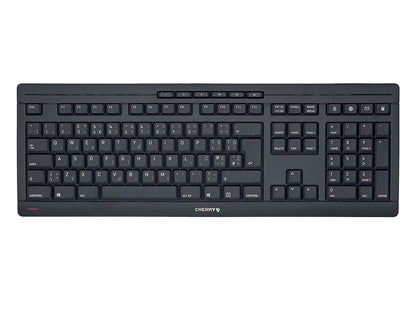 Tipkovnica Cherry STREAM Wireless, črna, SLO g.