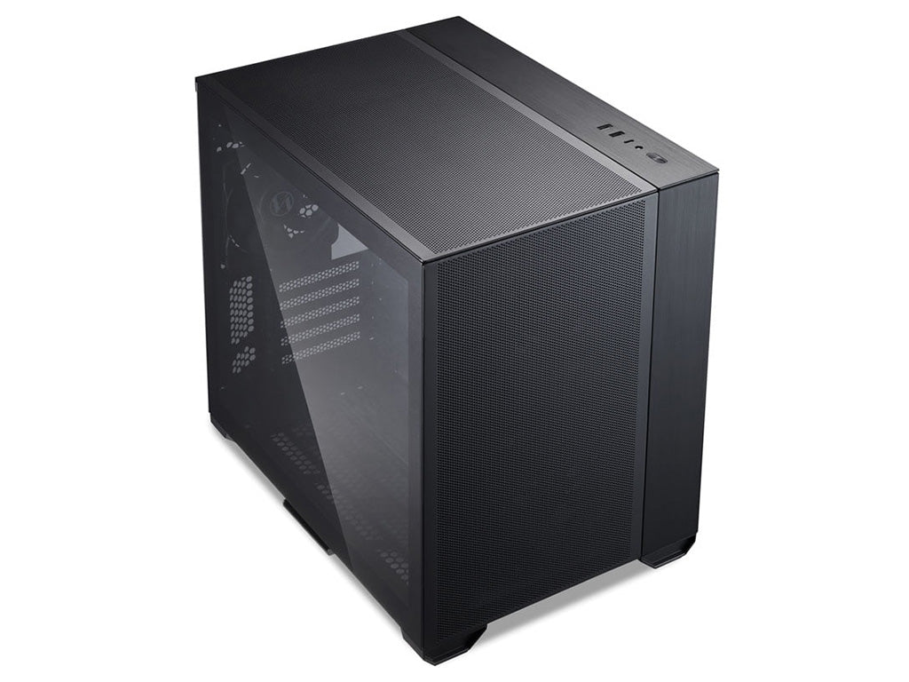 Računalniško ohišje Lian Li O11 Air Mini, ATX, Midi-Tower, kaljeno steklo, črno