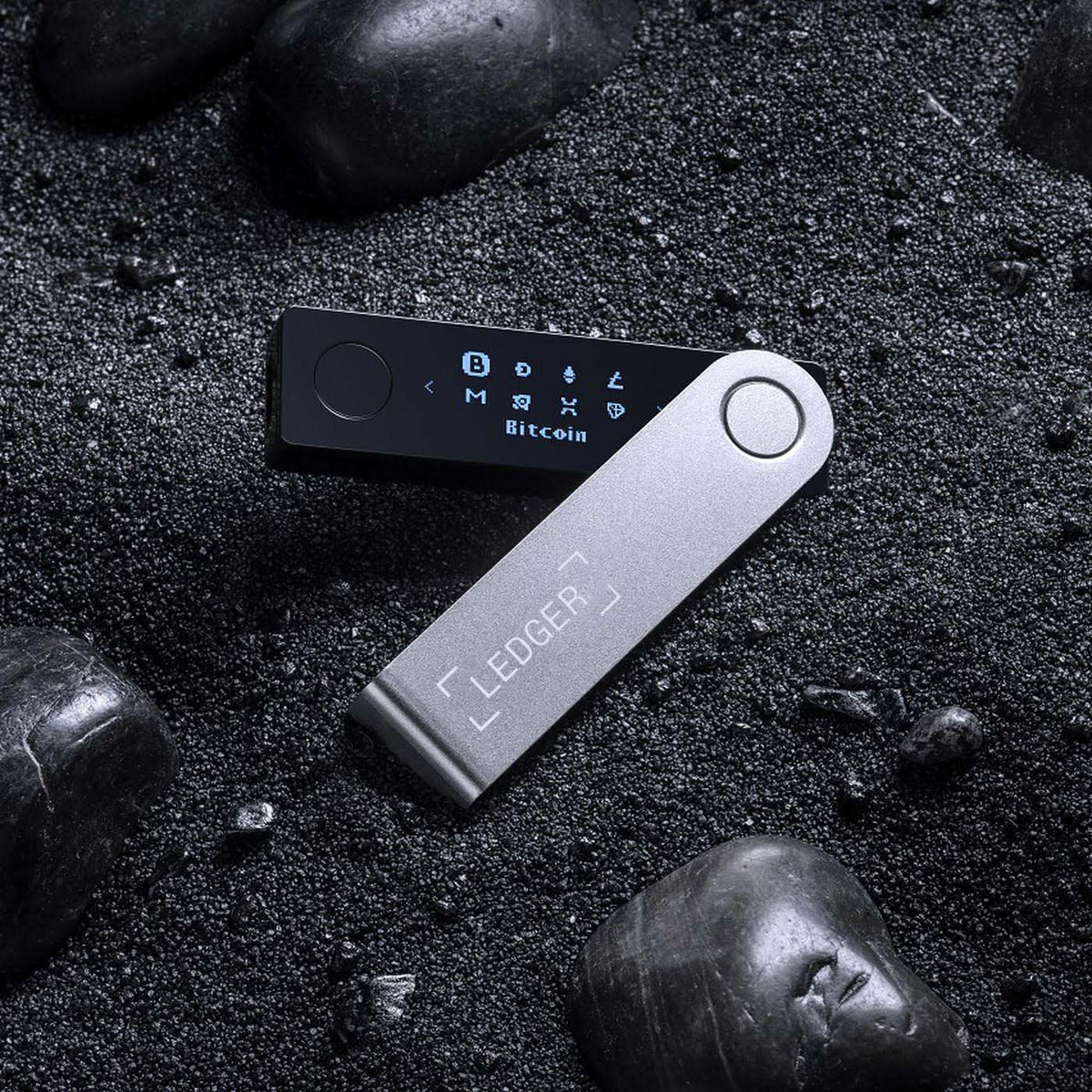 Ledger Nano X, denarnica za Bitcoin in druge kriptovalute, Onyx Black
