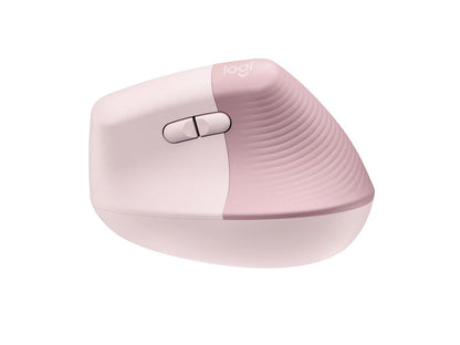 Miška Logitech Lift Vertical Ergonomic, roza