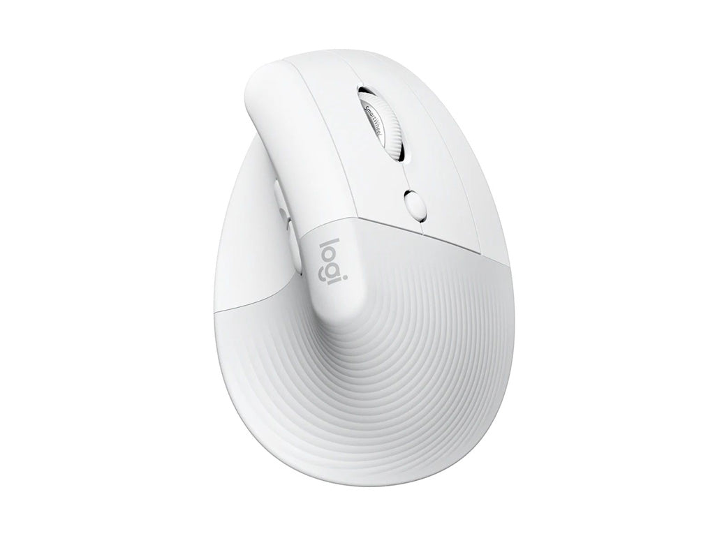 Miška Logitech Lift Vertical Ergonomic, bela