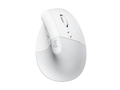 Miška Logitech Lift Vertical Ergonomic, bela