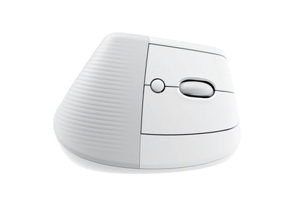 Miška Logitech Lift Vertical Ergonomic, bela