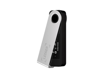 Ledger Nano S Plus, denarnica za Bitcoin in druge kriptovalute, črna