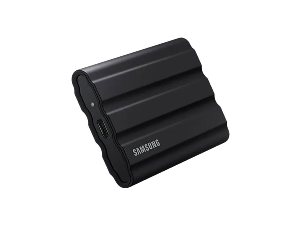 Zunanji SSD 2TB Type-C USB 3.2 Gen2 NVMe, IP65, Samsung T7 Shield, črn, MU-PE2T0S