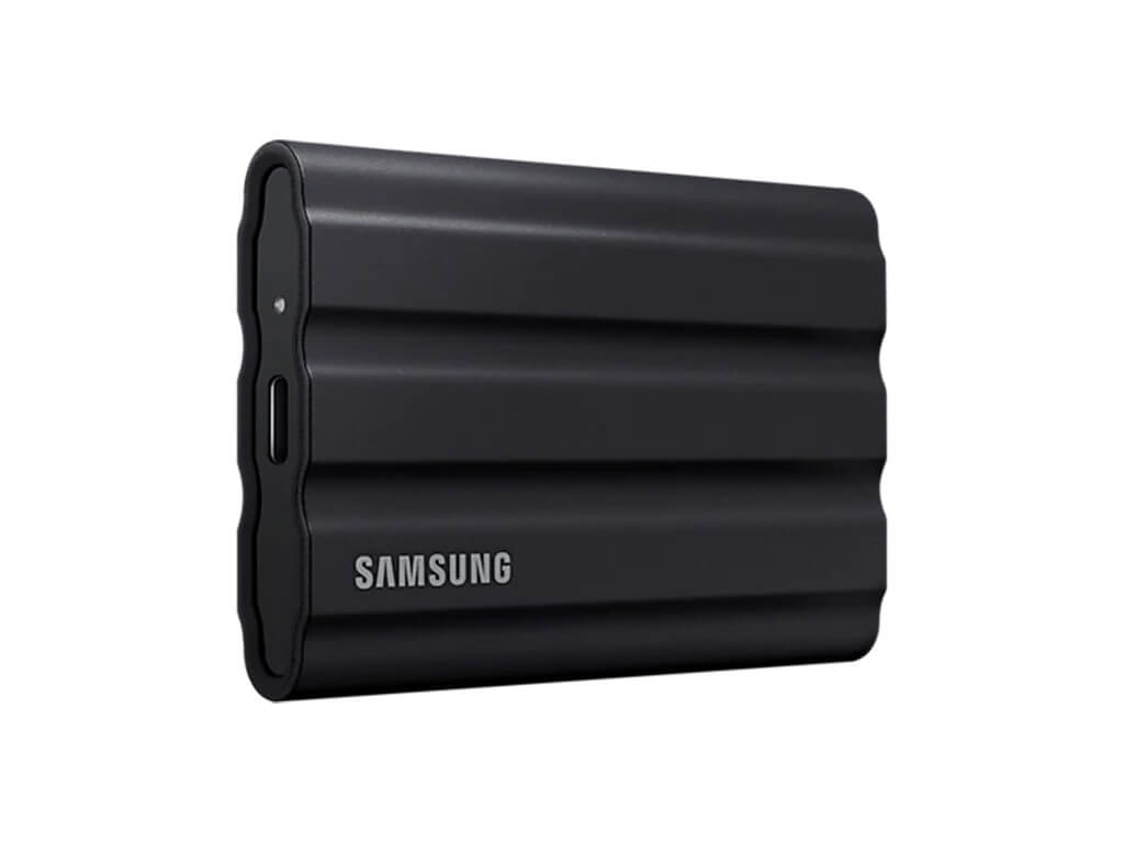 Zunanji SSD 4TB Type-C USB 3.2 Gen2 NVMe, IP65, Samsung T7 Shield, črn (MU-PE4T0S)