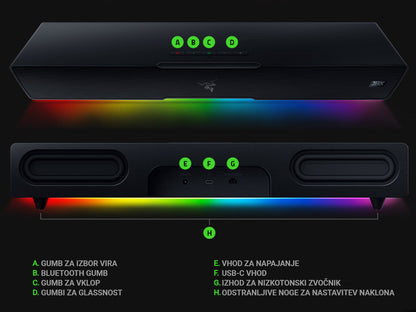 Soundbar Razer Leviathan V2