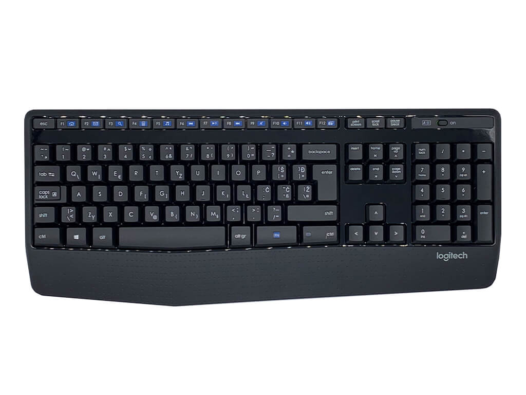 Tipkovnica in miška Logitech Cordless Desktop MK345, SLO t.