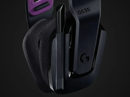 Slušalke Logitech G535 LIGHTSPEED Wireless Gaming, črne