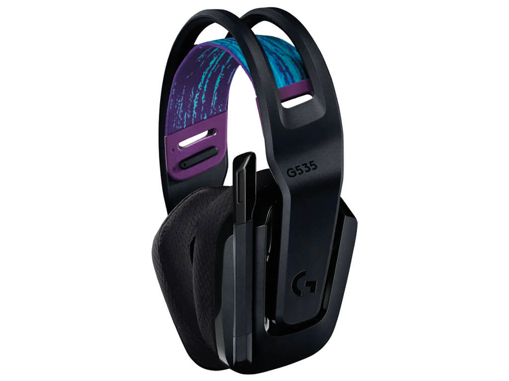 Slušalke Logitech G535 LIGHTSPEED Wireless Gaming, črne
