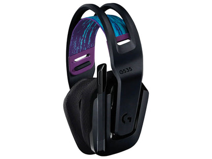 Slušalke Logitech G535 LIGHTSPEED Wireless Gaming, črne