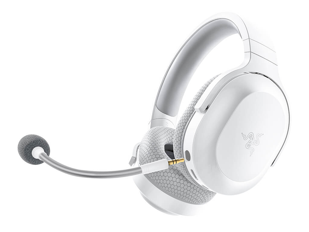 Slušalke Razer Barracuda X Wireless Mercury (2022), bele