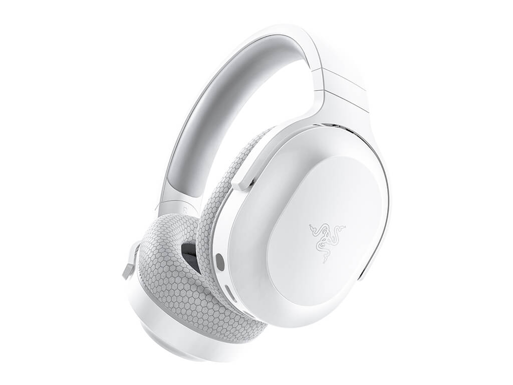 Slušalke Razer Barracuda X Wireless Mercury (2022), bele
