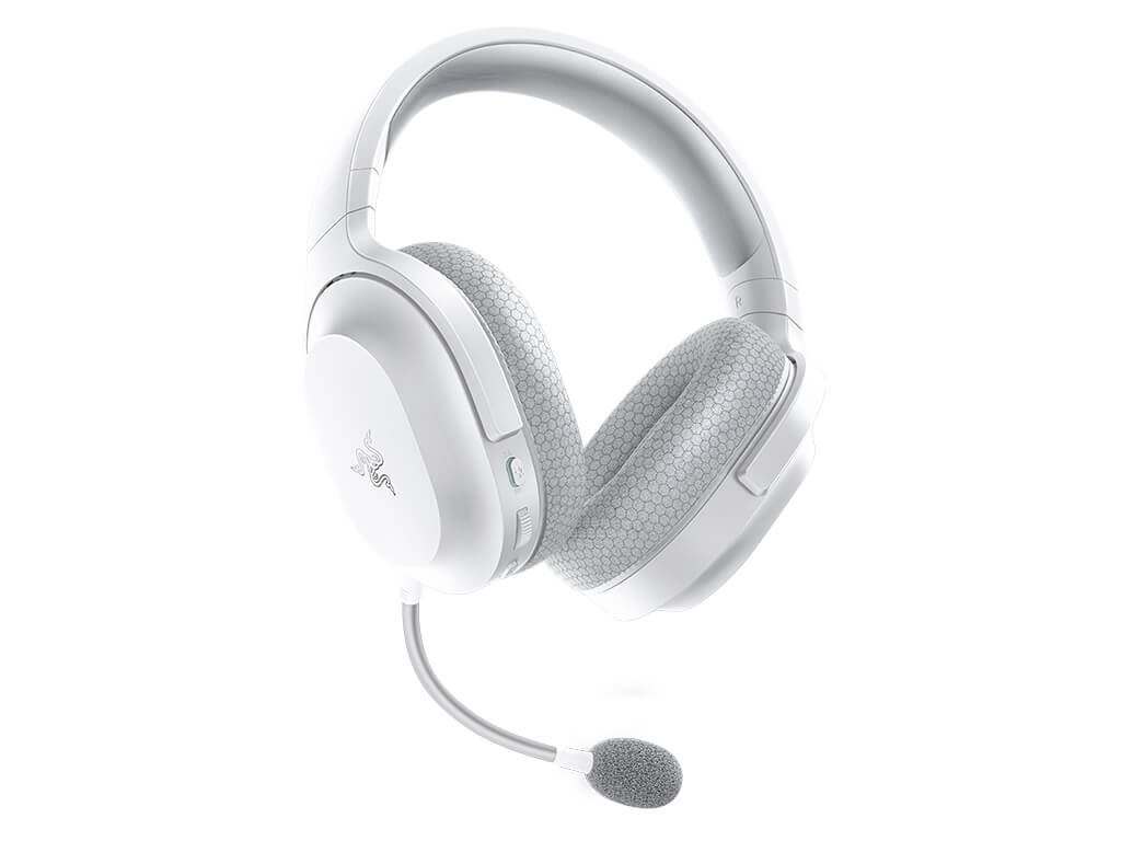 Slušalke Razer Barracuda X Wireless Mercury (2022), bele