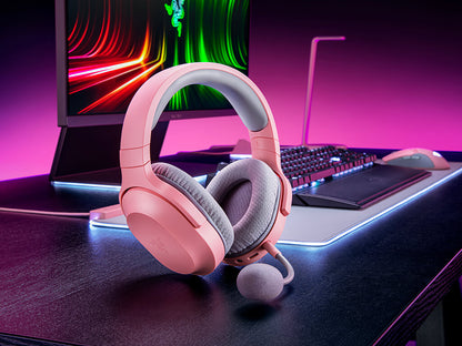 Slušalke Razer Barracuda X Wireless Quartz (2022), roza