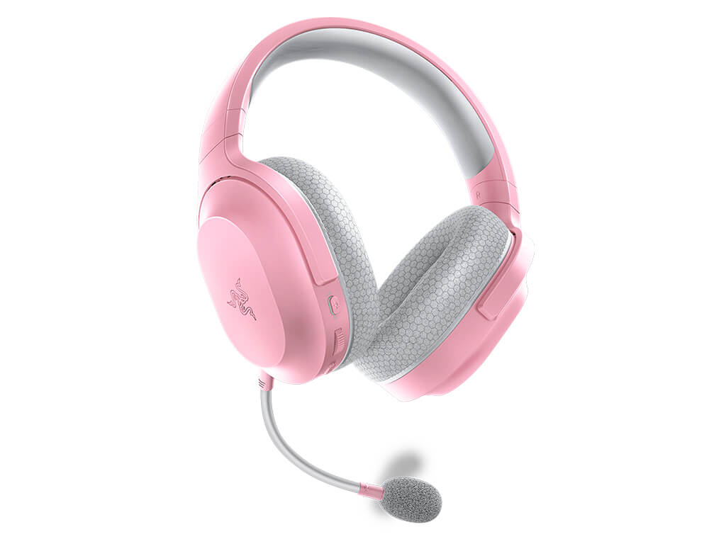 Slušalke Razer Barracuda X Wireless Quartz (2022), roza