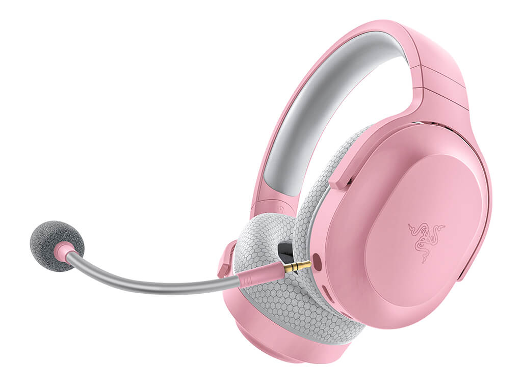 Slušalke Razer Barracuda X Wireless Quartz (2022), roza