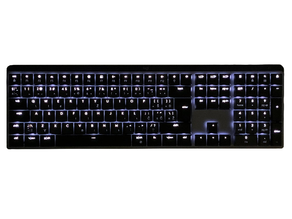 Tipkovnica Logitech MX Mechanical Wireless Illuminated Performance, SLO g.
