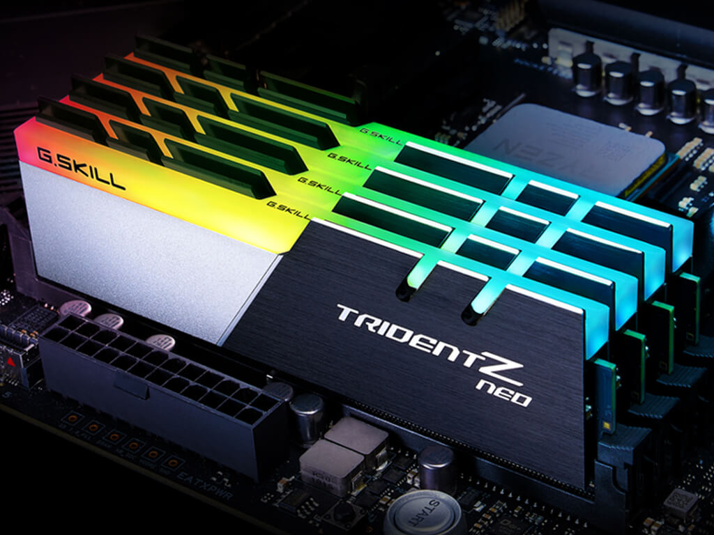 RAM DDR4 32GB Kit (2x 16GB) PC4-28800 3600MT/s, CL16, 1.35V, G.SKILL Trident Z Neo
