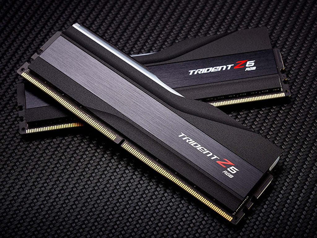 RAM DDR5 32GB Kit (2x 16GB) PC5-44800 5600MT/s, CL36, 1.2V, G.SKILL Trident Z5 RGB