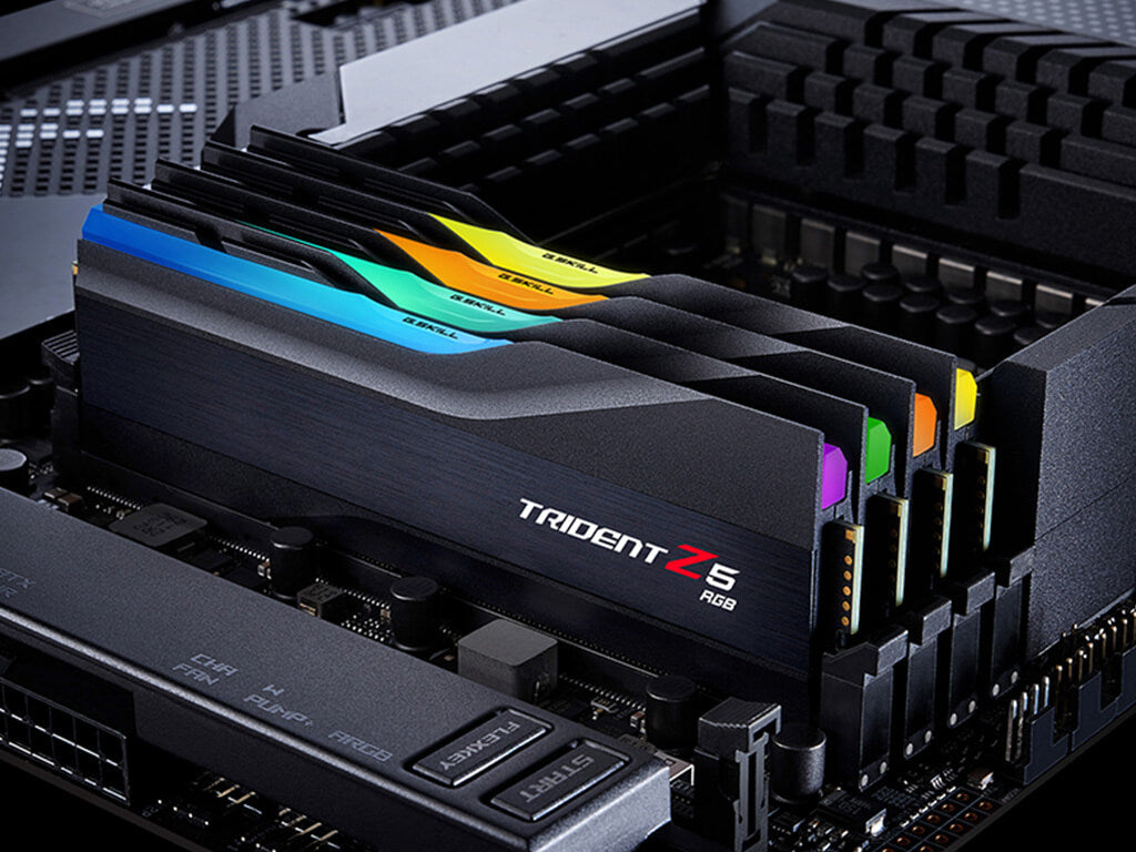 RAM DDR5 32GB Kit (2x 16GB) PC5-44800 5600MT/s, CL36, 1.2V, G.SKILL Trident Z5 RGB