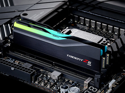 RAM DDR5 32GB Kit (2x 16GB) PC5-44800 5600MT/s, CL36, 1.2V, G.SKILL Trident Z5 RGB