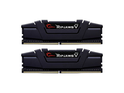 RAM DDR4 16GB Kit (2x 8GB) PC4-28800 3600MT/s, CL18, 1.35V, G.SKILL Ripjaws V, črn