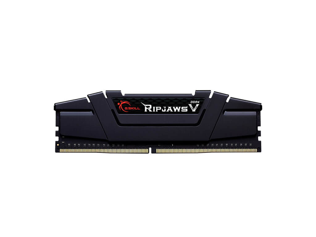RAM DDR4 16GB Kit (2x 8GB) PC4-25600 3200MT/s, CL16, 1.35V, G.SKILL Ripjaws V, črn