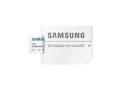 Spominska kartica Samsung PRO Endurance, micro SDXC, 128GB, U3, V30, UHS-I, z SD adapterjem