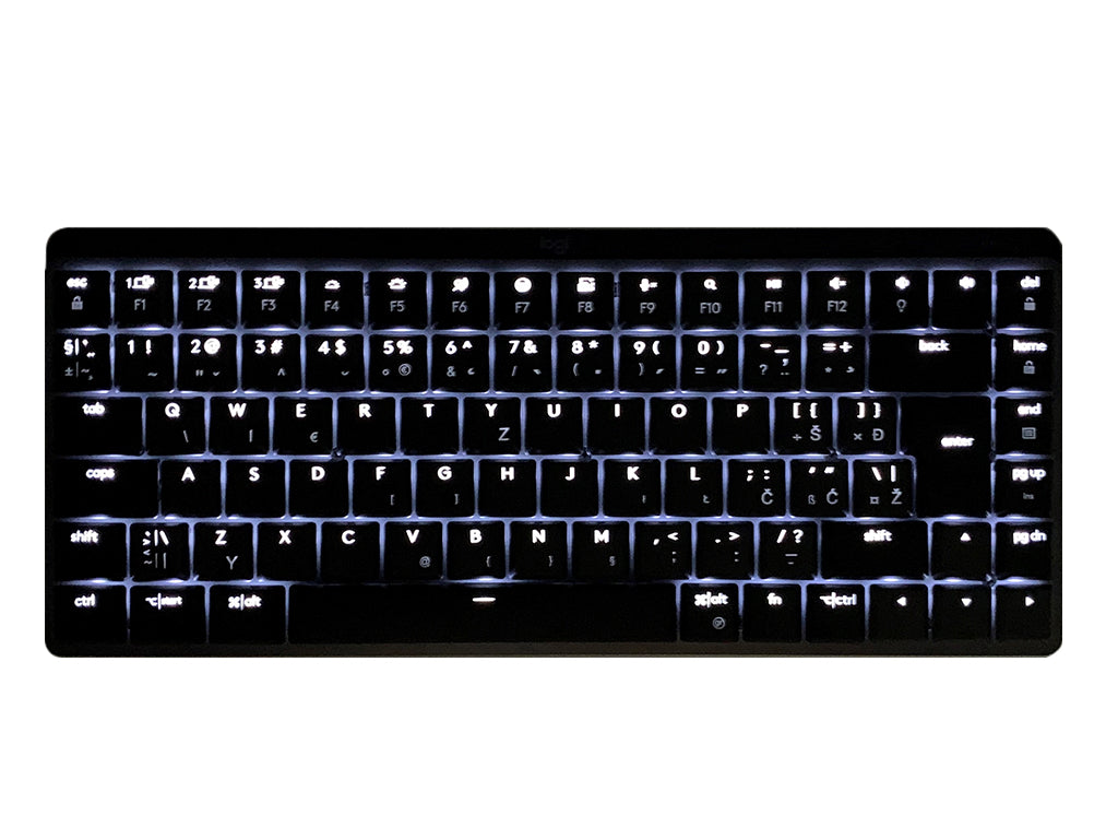 Tipkovnica Logitech MX Mechanical MINI Minimalist Wireless Illuminated, SLO g.