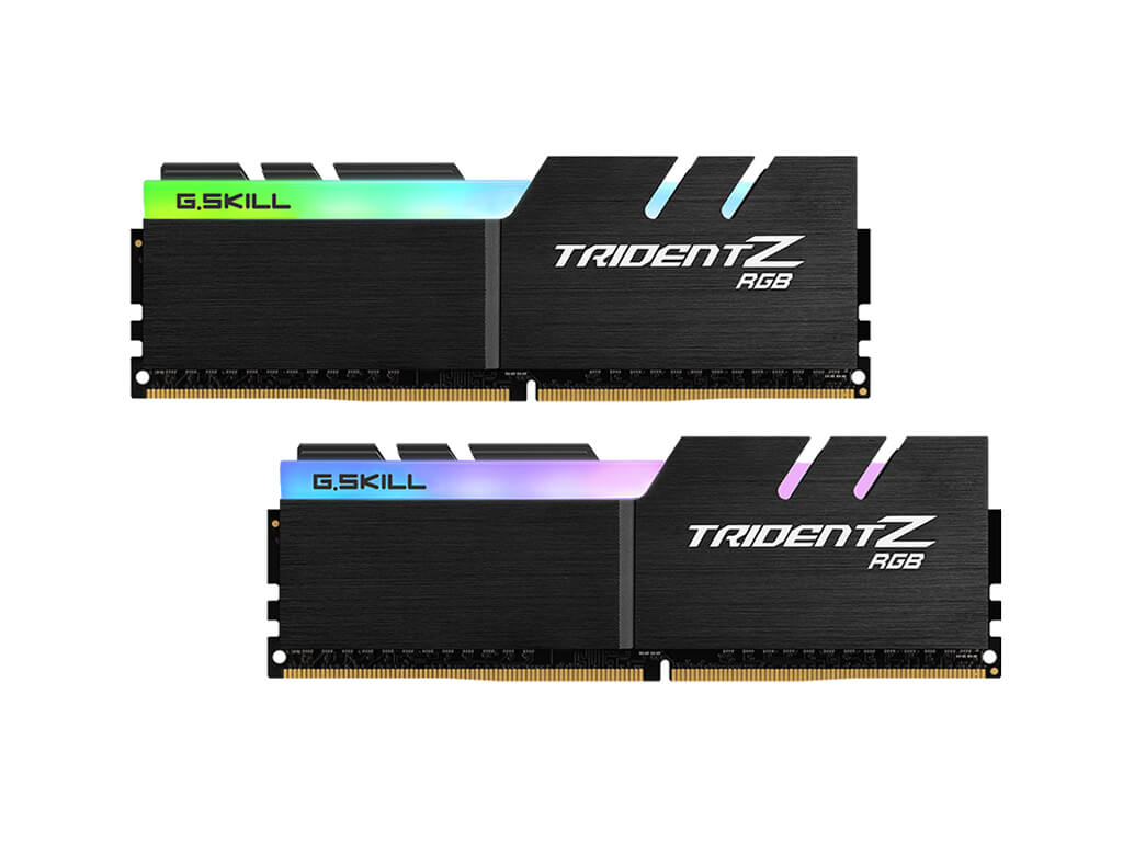 RAM DDR4 16GB Kit (2x 8GB) PC4-28800 3600MT/s CL18 1.35V, G.SKILL Trident Z RGB