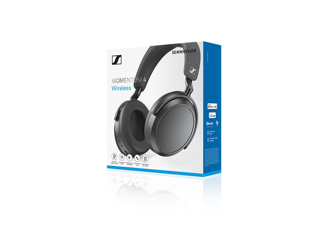 Slušalke Sennheiser MOMENTUM 4 Wireless, črne